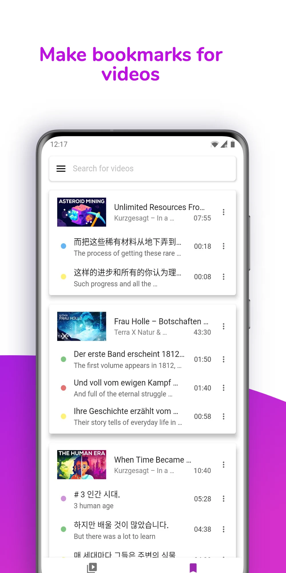 Translate subtitles for videos screenshot